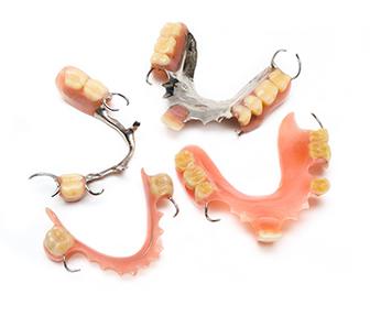 examples of partial dentures in McKinney