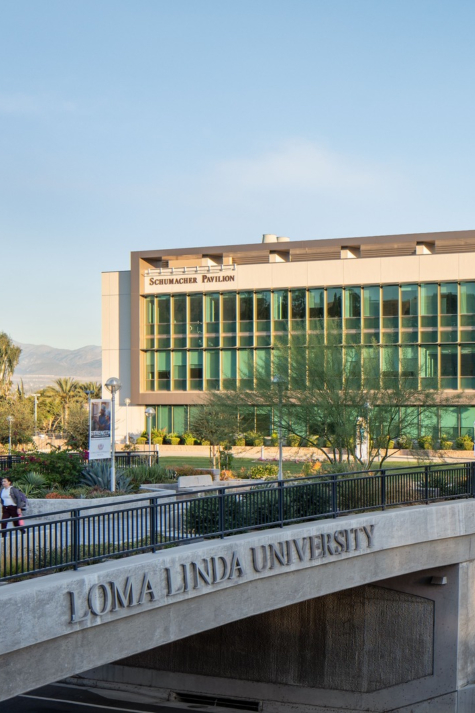 Outside view of dental school building